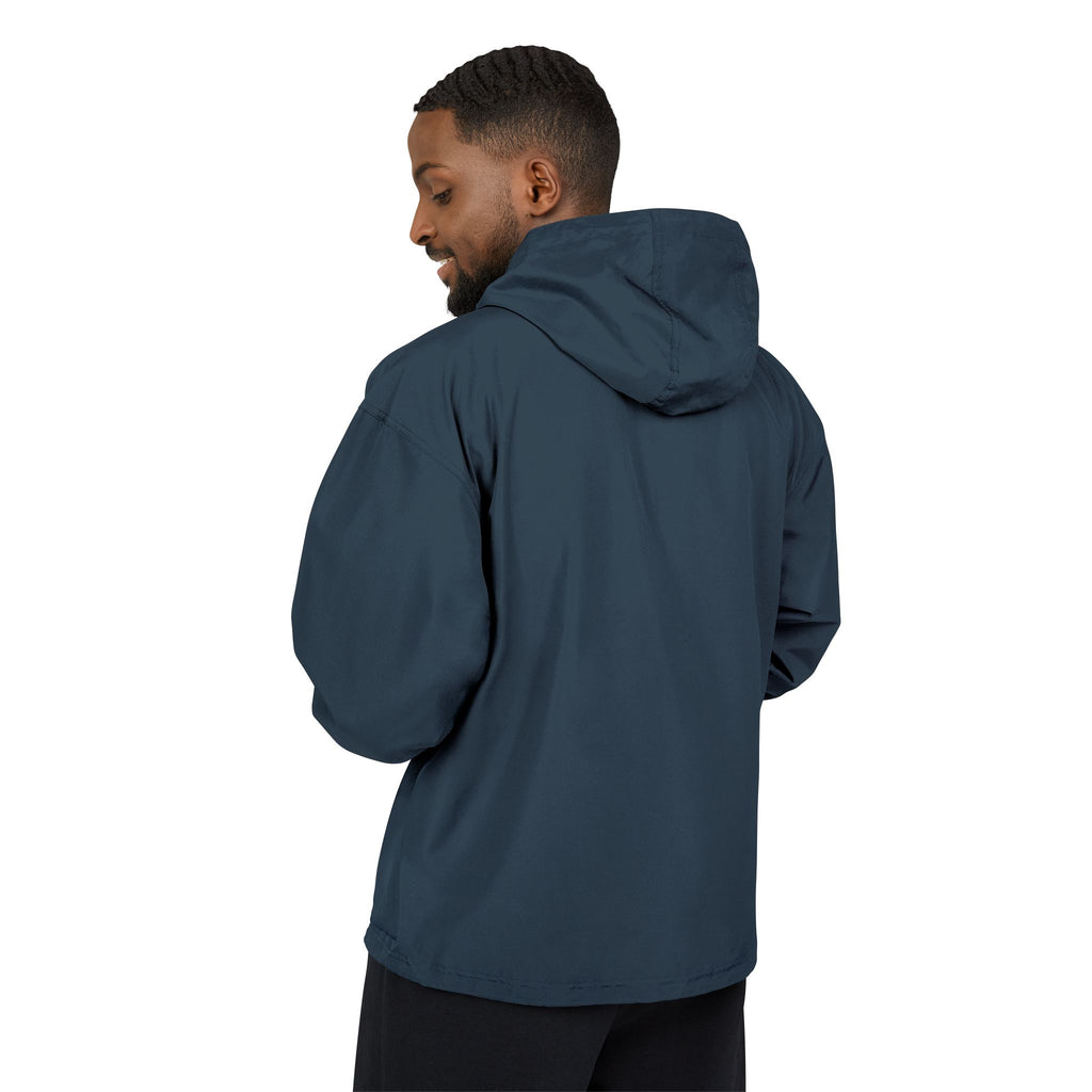 Packable Anorak Jacket — Lightweight Windbreaker with Subtle Chest Logo