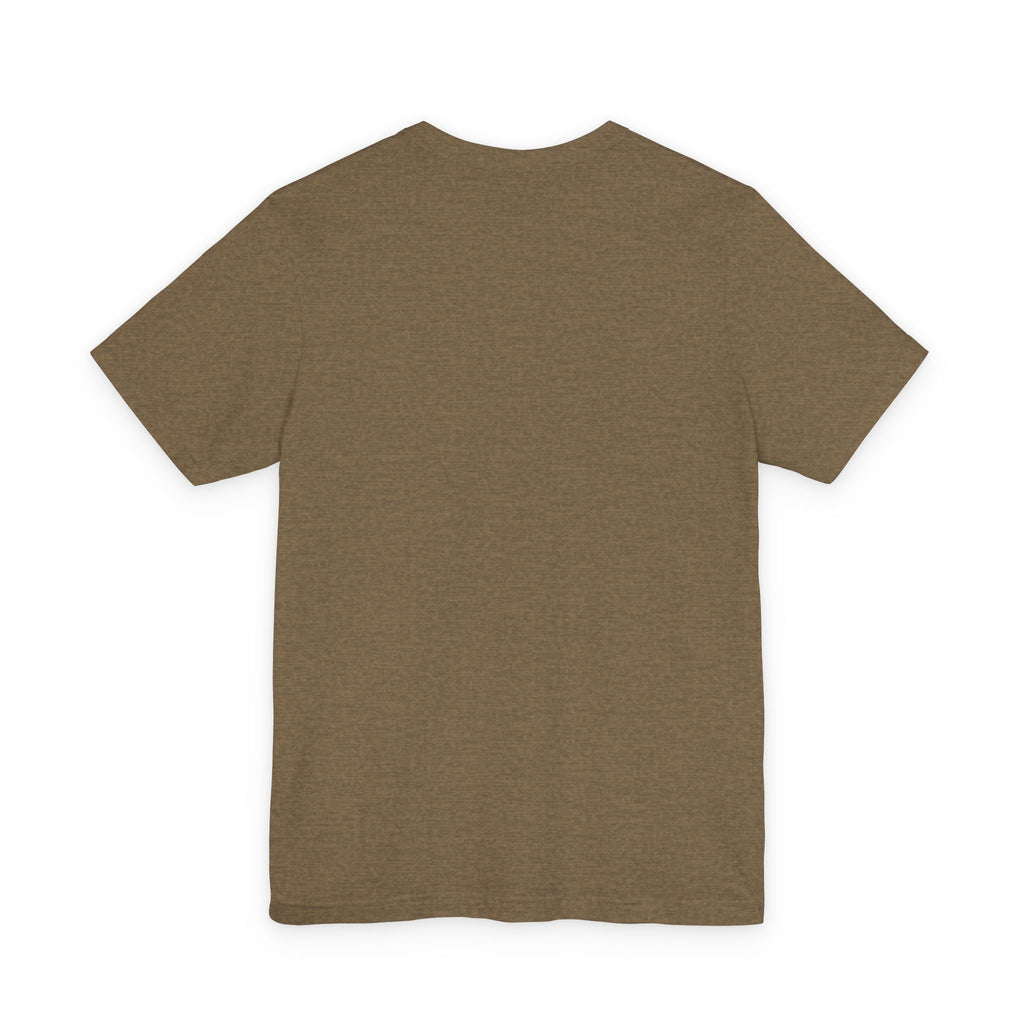 Minimal White Tee - Small Chest Logo Casual T-Shirt