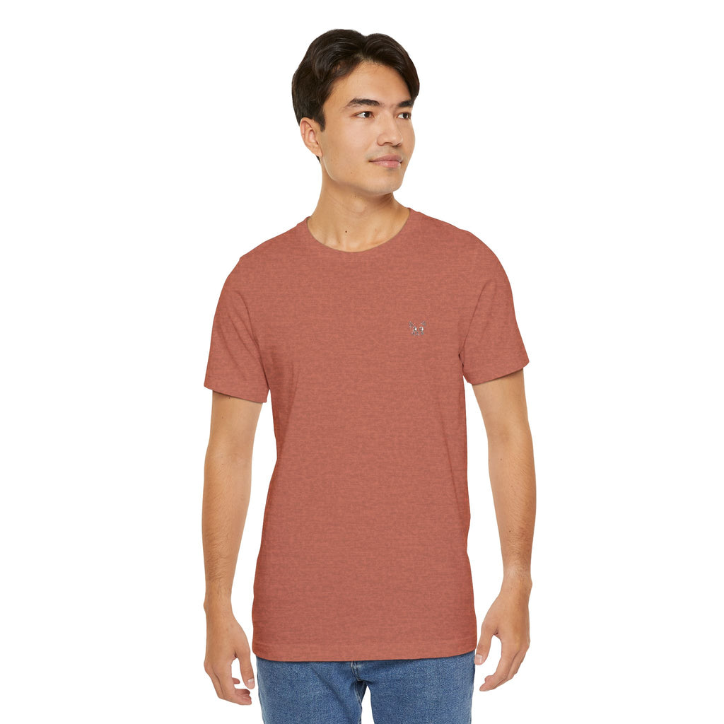 Minimalist Embroidered Pocket Tee