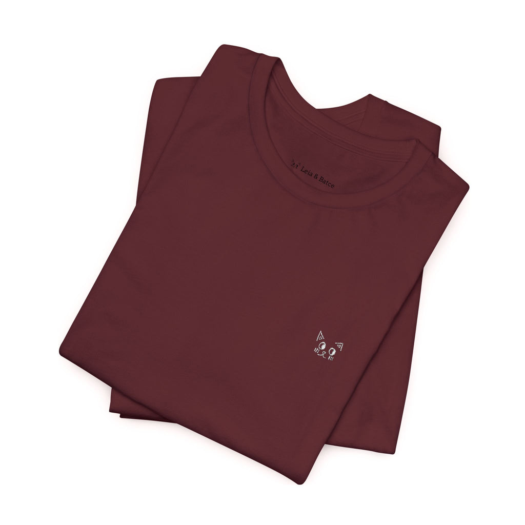 Minimalist Embroidered Pocket Tee