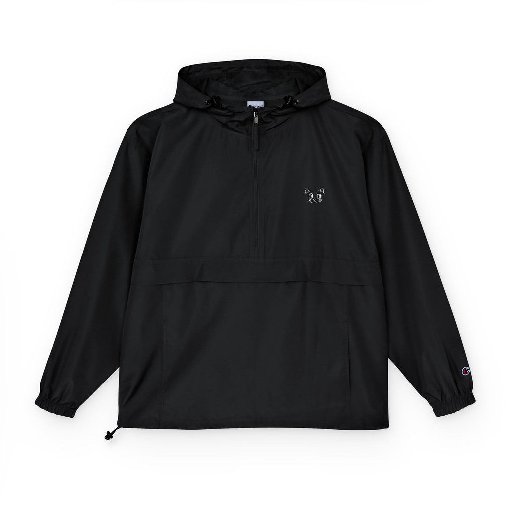 Packable Anorak Jacket — Lightweight Windbreaker with Subtle Chest Logo