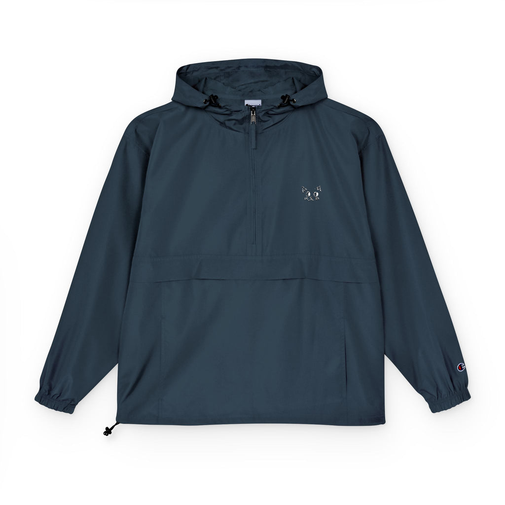 Packable Anorak Jacket — Lightweight Windbreaker with Subtle Chest Logo