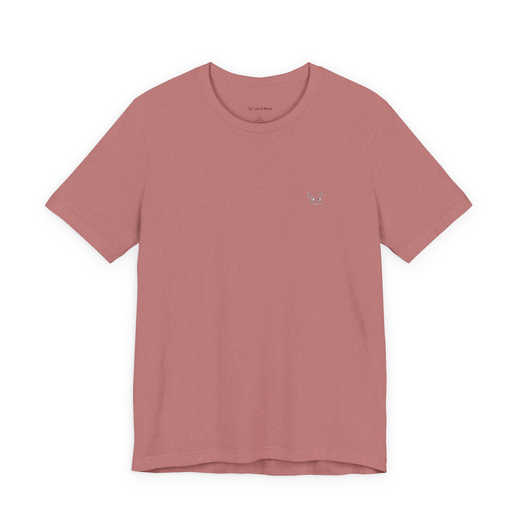 Minimalist Embroidered Pocket Tee