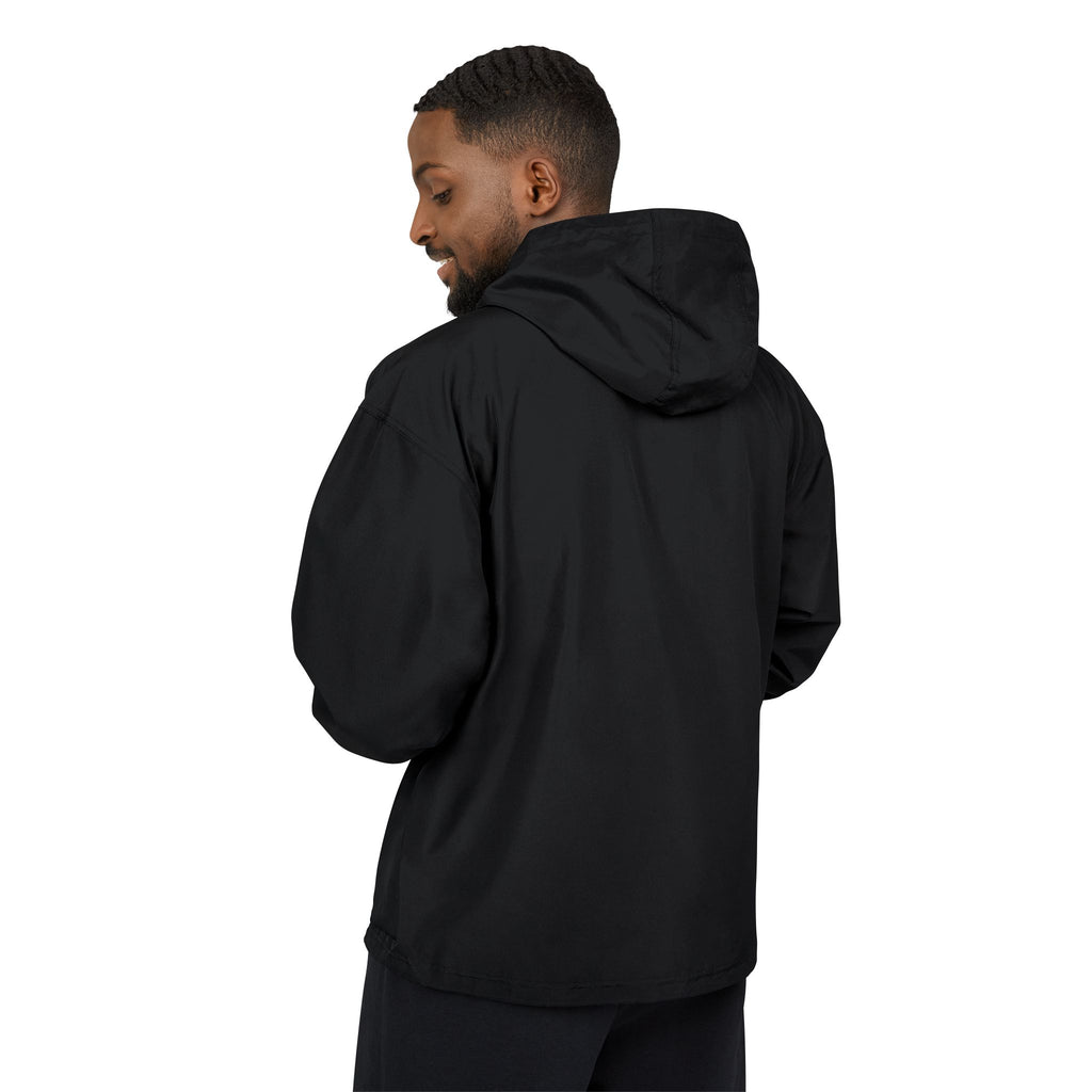 Packable Anorak Jacket — Lightweight Windbreaker with Subtle Chest Logo