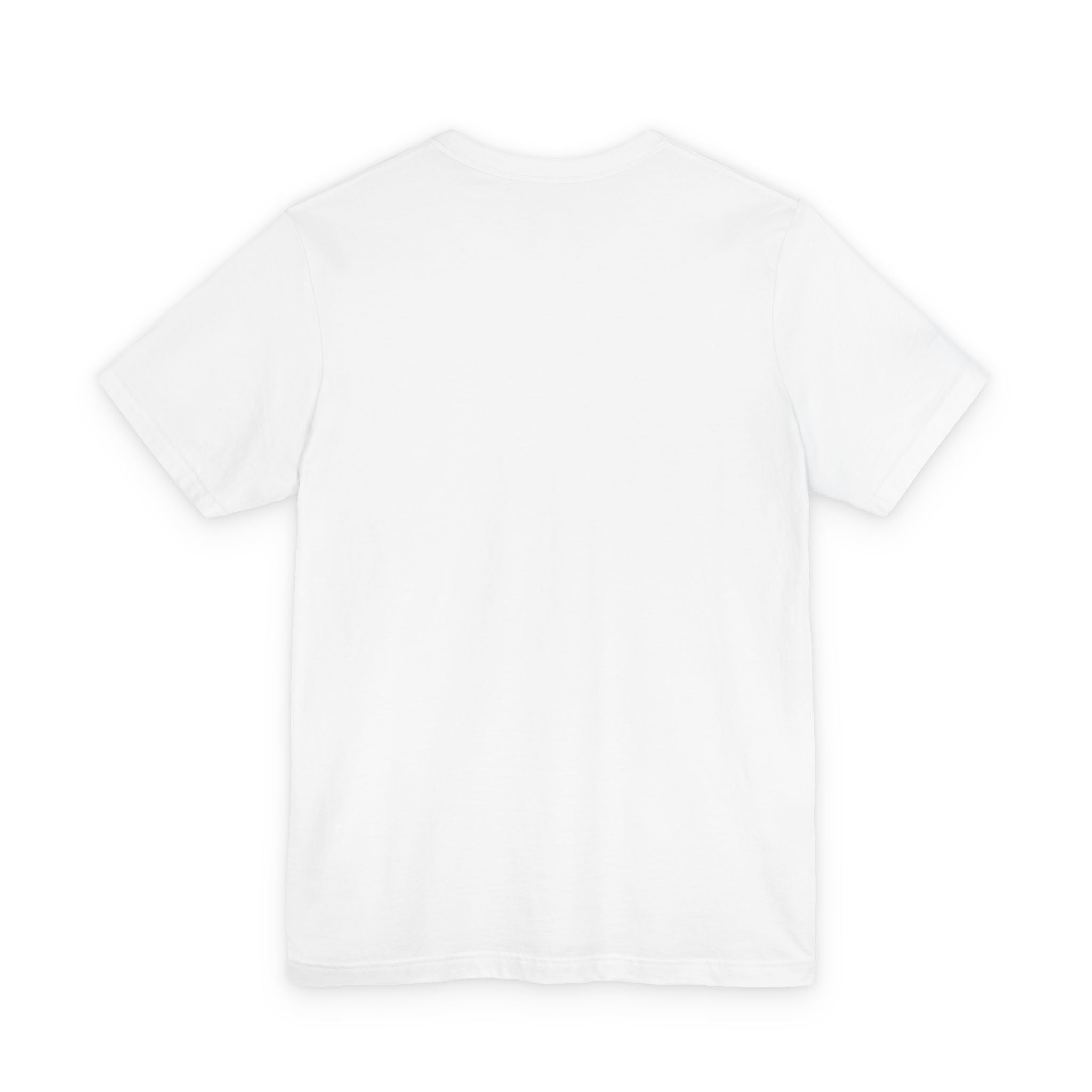 Minimal White Tee - Small Chest Logo Casual T-Shirt