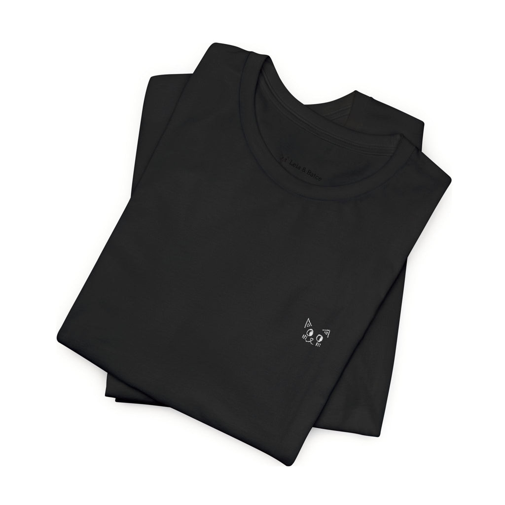 Minimalist Embroidered Pocket Tee