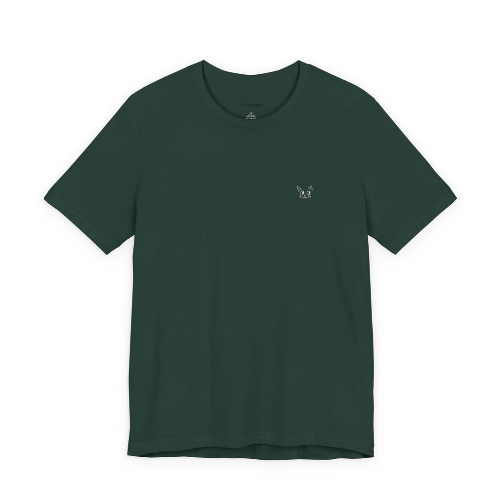 Minimalist Embroidered Pocket Tee