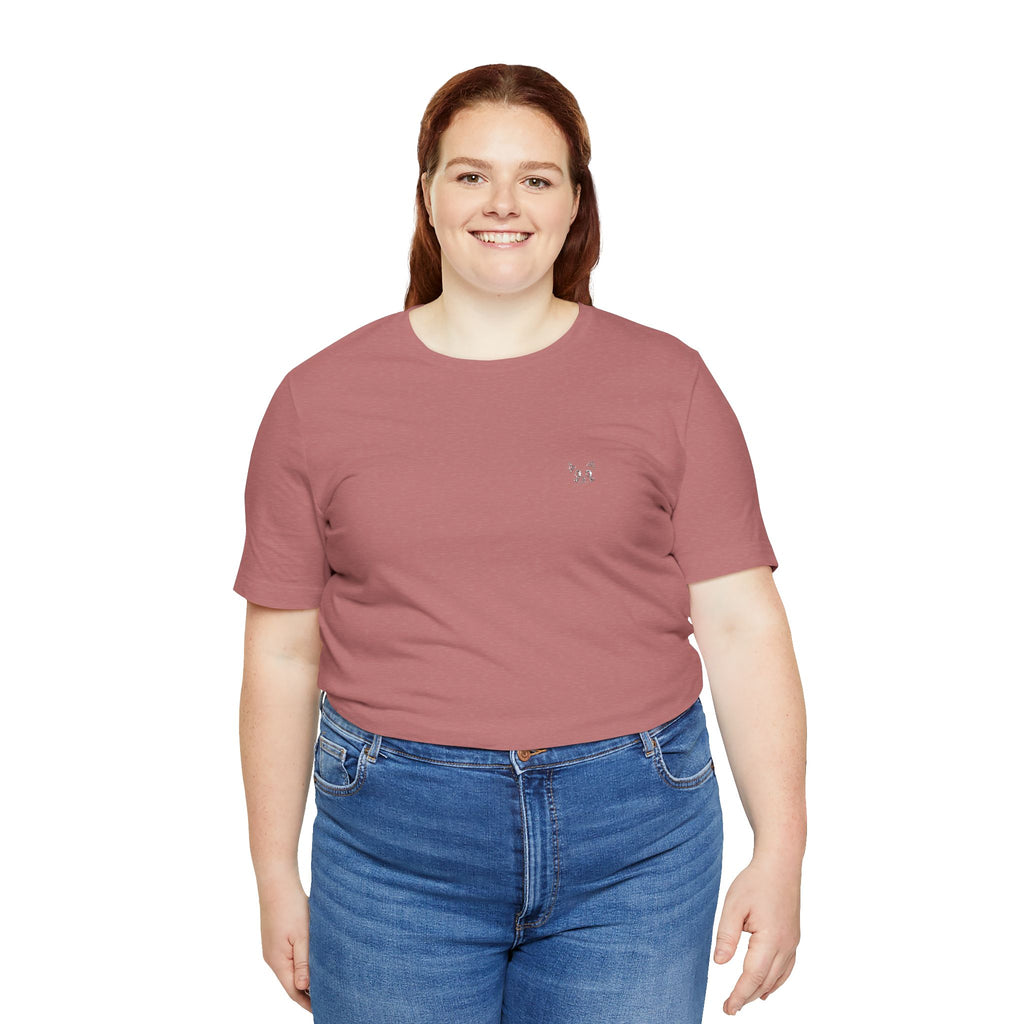 Minimalist Embroidered Pocket Tee