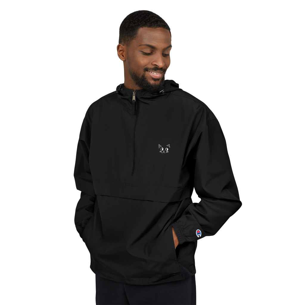 Packable Anorak Jacket — Lightweight Windbreaker with Subtle Chest Logo