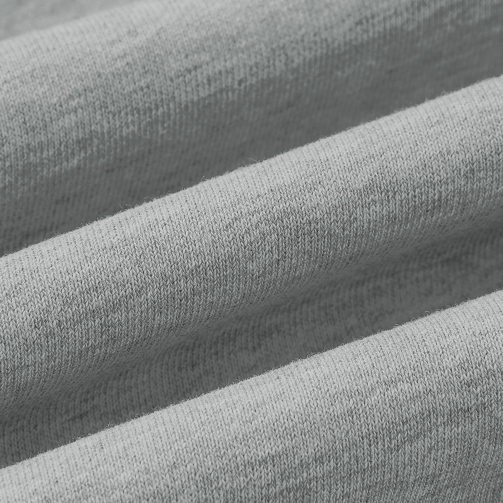 Cherry on Top Back Cake Zip Hoodie – Adult: garment detail, no print — the zip hoodie itself up close in Heather Gray (Tapstitch sample photo 3 of 4)