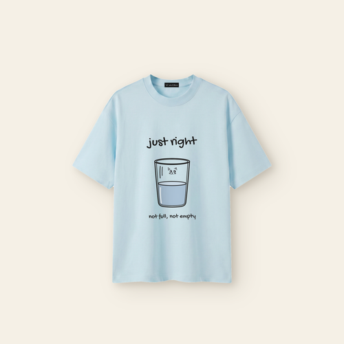 The Just Right T-Shirt - Kids in Blue.
